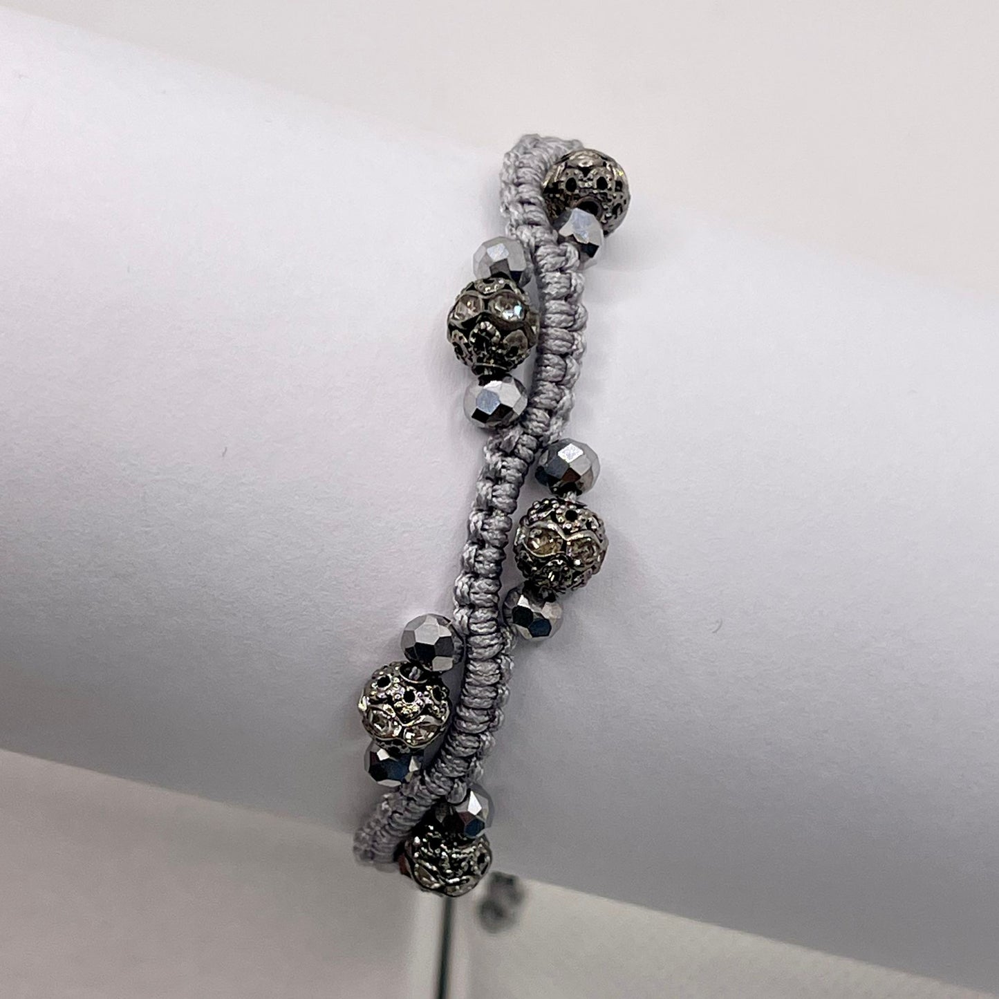 Macrame and beaded Bracelet