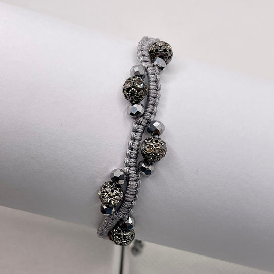 Macrame and beaded Bracelet